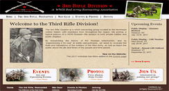 Desktop Screenshot of 3rdriflediv.org